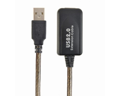 [кабели] Cablexpert Кабель удлинитель USB 2.0 активный , AM/AF, 15м (UAE-01-15M)