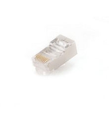 Gembird Вилка RJ-45 (8P8C) универсальная кат.5e экранированная, контакты 30 микродюймов