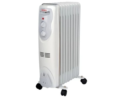 [Тепловые пушки] Ресанта ОМ- 9Н [67/3/8] Масляный радиатор { 2кВт, 450?160?650, 9 секций, 9,1 кг }