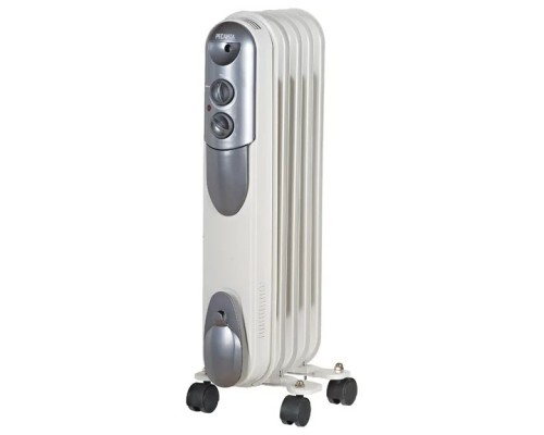 [Тепловые пушки] Ресанта ОМПТ- 5Н [67/3/2] Масляный радиатор { 1кВт, 290?140?650, 5 секций, 6,3 кг }