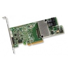 LSI (LSI00462) MegaRAID SAS9361-8I (PCI-E 3.0 x8, LP) SGL SAS 12G, RAID 0,1,10,5,6, 8port (2*intSFF8643)  05-25420-17