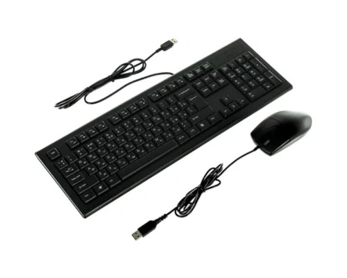 [Клавиатура] A-4Tech Клавиатура + мышь KR-8520D черный USB Комплект [477615]