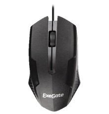 Exegate EX264096RUS Мышь Exegate SH-9025  <black, optical,  3btn/scroll, 1000dpi, USB>, Color box