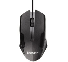 Exegate EX264097RUS Мышь Exegate SH-9025L <black, optical,  3btn/scroll, 1000dpi, USB, шнур 2м>, Color box