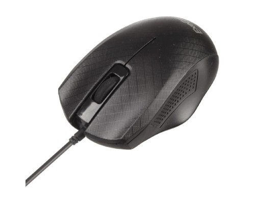 [Мыши] Exegate EX264100RUS Мышь Exegate SH-9027  <black, optical,  3btn/scroll, 1000dpi, USB, шнур 1,5м.>, Color box