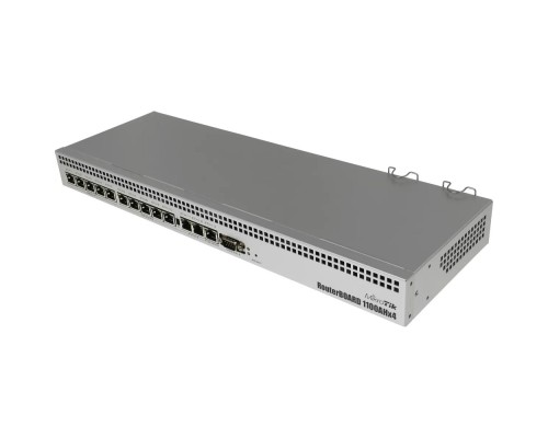 [Сетевое оборудование] MikroTik RB1100x4/RB1100AHx4 Маршрутизатор  13x 1G Ethernet, 1х microSD, 802.3at