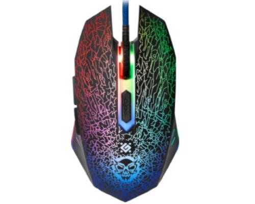 [Мышь] Defender Shock GM-110L [52110] {Проводная игровая мышь, оптика,6кнопок,800-3200dpi}