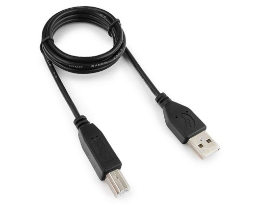 [кабели] Гарнизон Кабель USB 2.0, AM/BM, 1м, пакет (GCC-USB2-AMBM-1M)