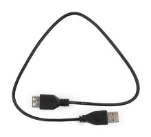 Гарнизон Кабель удлинитель USB 2.0, AM/AF, 0.5м, пакет (GCC-USB2-AMAF-0.5M)