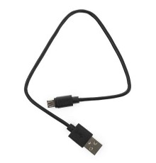 Кабель USB2.0 Гарнизон AM/MicroUSB, медь, 1м, черный, пакет (GCC-mUSB2-AMBM-1M)