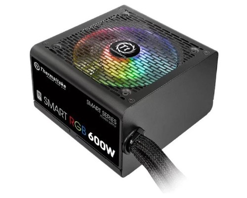 [Блок питания] Блок питания Thermaltake Smart  RGB  [PS-SPR-0600NHSAWE-1]  600W / APFC / 80+