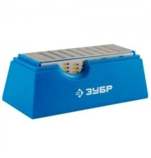 Брусок ЗУБР с алмазным напылением четырехсторонний, на подставке, P 200/300/400/600, 150х50мм [33397-150-50]