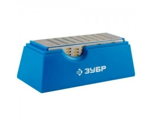 [Ручной инструмент] Брусок ЗУБР с алмазным напылением четырехсторонний, на подставке, P 200/300/400/600, 150х50мм [33397-150-50]