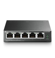 TP-Link TL-SG1005P Настольный коммутатор с 5 гигабитными портами (4 порта PoE+)