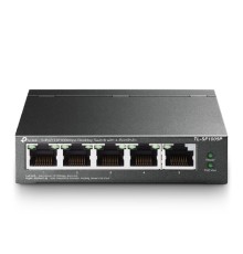 TP-Link TL-SF1005P Настольный коммутатор с 5 портами 10/100 Мбит/с (4 порта PoE+)
