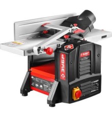 ЗУБР Станок фуговально-рейсмусовый [СРФ-204-1500] { ширина строгания 204мм, толщина заготовки до 120мм, 2 ножа, 9000 об/мин, 1500Вт, 6м/мин }