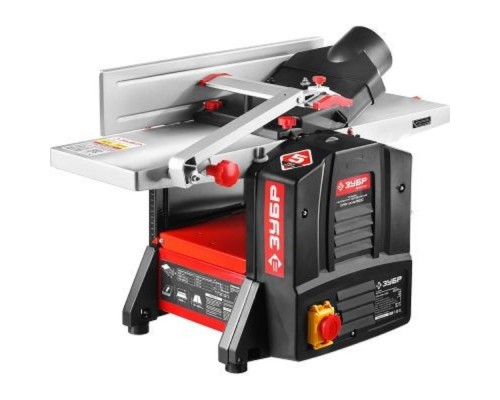 [Электроинструмент] ЗУБР Станок фуговально-рейсмусовый [СРФ-204-1500] { ширина строгания 204мм, толщина заготовки до 120мм, 2 ножа, 9000 об/мин, 1500Вт, 6м/мин }