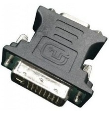 Cablexpert Переходник DVI-VGA, 29M/15F, черный, пакет (A-DVI-VGA-BK)
