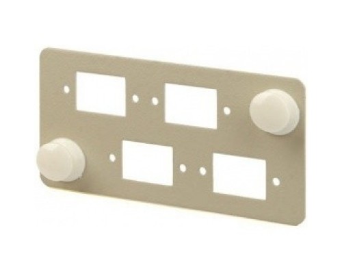 [Монтажное оборудование] Hyperline FO-FP-4SC  Модуль 4xSC, Simplex type, 67х 35mm 