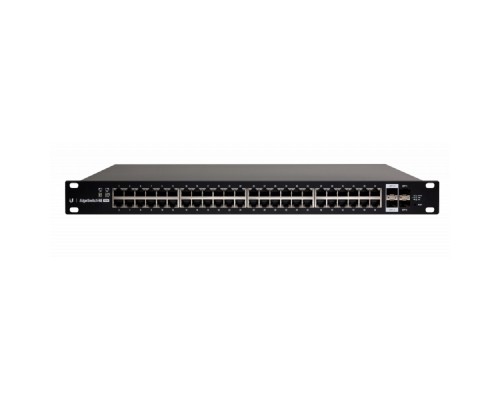 [Сетевое оборудование] UBIQUITI ES-48-500W PoE-коммутатор в стойку, 48х 1G RJ45, 2x SFP, 2x SFP+, раздача 436 Вт