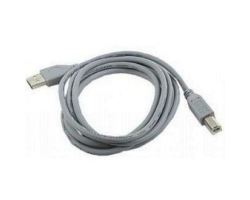 [кабели] Cablexpert Кабель USB 2.0 Pro, AM/BM, 1.8м, экран, серый (CCP-USB2-AMBM-6G)
