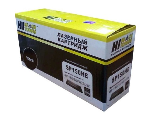 [Расходные материалы] Hi-Black  SP150HE Тонер-картридж для  Ricoh SP150HE для SP-150/150SU/150W/150SUw (1500k)