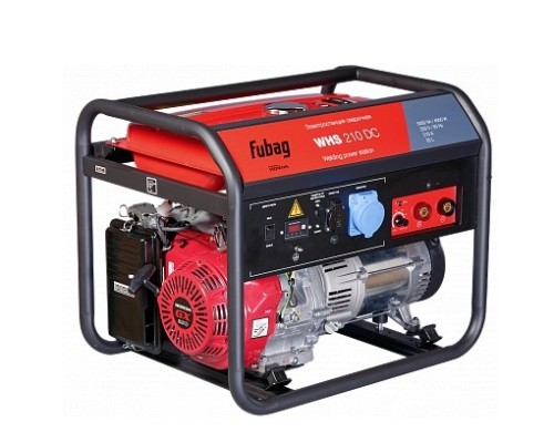[Генераторы, Блоки автоматики] FUBAG Электростанция сварочная WHS 210 DC (Honda 220В) бензиновая [838240] 
