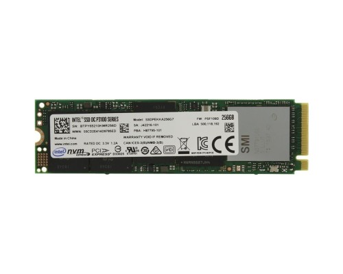 [накопитель] Intel SSD M.2 256Gb P3100 серия SSDPEKKA256G701