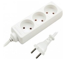 СТАРТ (4607175852708) Удлинитель  3 розетки. C/У S 3x3. Заземления нет. Длина провода 3,0 м.
