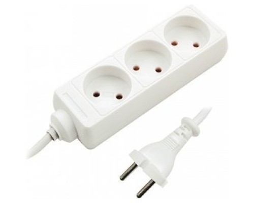 [Бытовые удлинители] СТАРТ (4607175852739) Удлинитель  3 розетки. С/У S 3x5. Длина провода 5,0 м .Заземления нет.