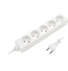 СТАРТ (4607175852807) Удлинитель  5 розеток. С/У S 5x3.  Длина провода 3,0 м. Заземления нет
