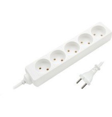 СТАРТ (4607175852838) Удлинитель  5 розеток.  С/У S 5x5.Длина провода 5,0 м. Заземления нет.