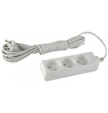 СТАРТ (4670012297734) Удлинитель 3 розетки  С/УД S 3x5  ШВВП/Р16-010 .Без заземления. Сечение провода 2х0,75 мм2. Длина провода 5 м.