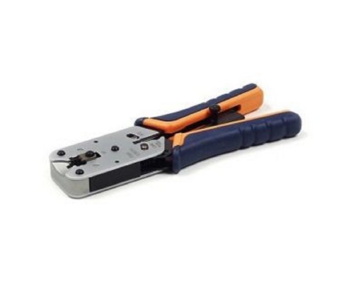 [Монтажный инcтрумен] Hyperline HT-L2182R Инструмент обжимной для RJ-45, профессиональный