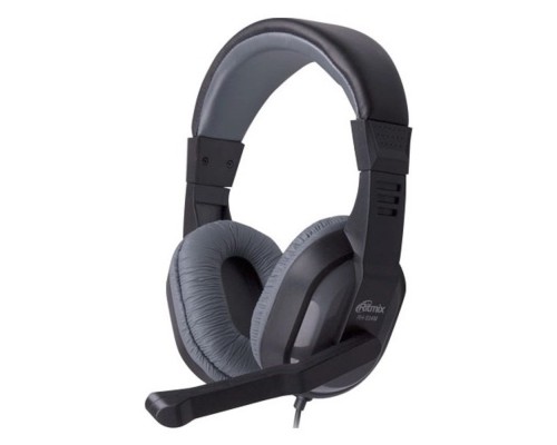 [Наушники, микрофоны RITMIX] RITMIX RH-534M Grey наушники {105 дБ, разъем 2 x mini jack 3.5 mm}