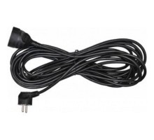 BURO Сетевой удлинитель 1 розетка, 10 метров (BU-PS1.10/B), черный (пакет ПЭ) {352712}