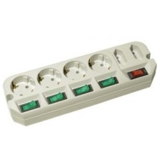 MOST Сетевой фильтр ARG 1.6м 6 розеток (ARG-Б 1.6), белый (пакет ПЭ) {359281}