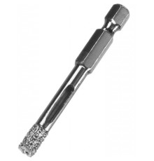 Сверло алмазное универсальное, технология ВВС, d=6 мм, хвостовик HEX 1/4