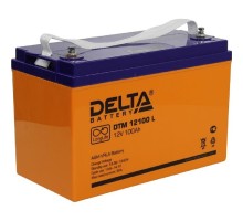 Delta DTM 12100 L (100 А\ч, 12В) свинцово- кислотный аккумулятор  