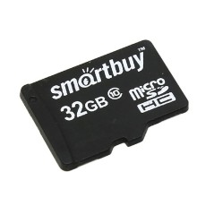 Micro SecureDigital 32Gb Smart buy SB32GBSDCL10-00 {Micro SDHC Class 10}