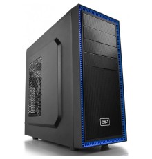 Deepcool TESSERACT BF, ATX, Black-Blue, без БП[DP-CCATX-TSRBFBK]