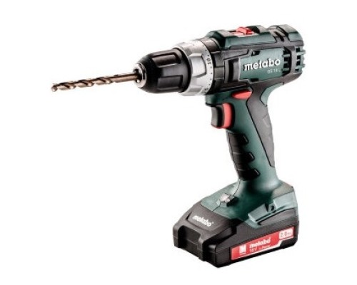 [Дрель, Шуруповерт] Metabo BS 18 L Акк.винт. [602321500] {50Нм,2х2Ач,кейс}