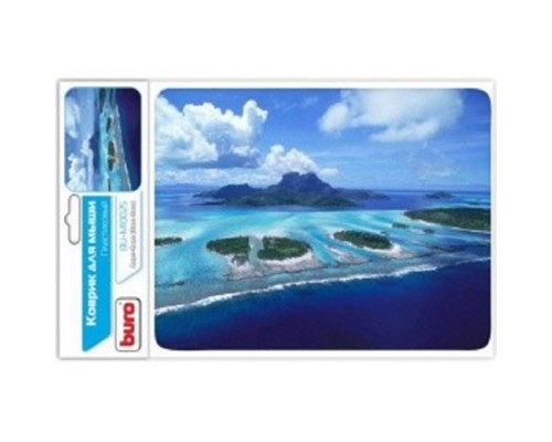 [Коврики] Коврик для мыши Buro BU-M10025 рисунок/Бора-Бора [291837]
