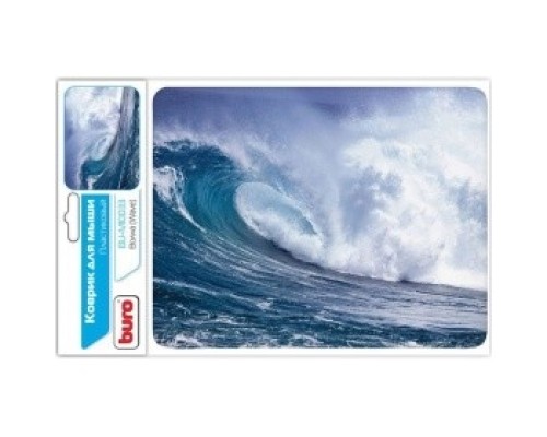 [Коврики] Коврик для мыши Buro BU-M10033 рисунок/волна [291839]