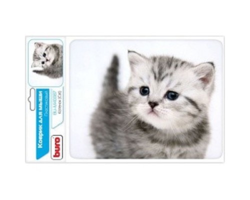 [Коврики] Коврик для мыши Buro BU-M40087 рисунок/котенок [291848]