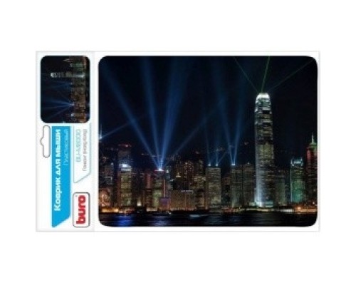 [Коврики] Коврик для мыши Buro BU-M80010 рисунок/Гонконг [291857]