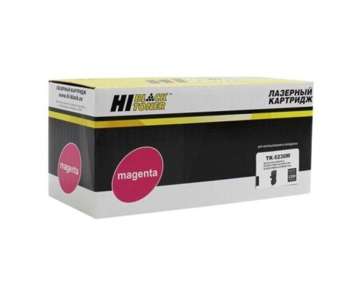 [Расходные материалы] Hi-Black TK-5230M Тонер-картридж для Kyocera P5021cdn/M5521cdn, M, 2,2K