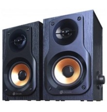 Колонки Oklick OK-162 2.0 черный/темное дерево 8Вт