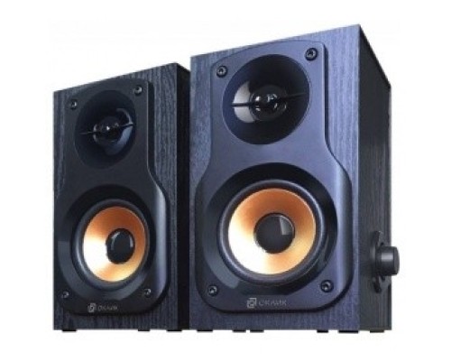 [Колонки Oklick] Колонки Oklick OK-162 2.0 черный/темное дерево 8Вт