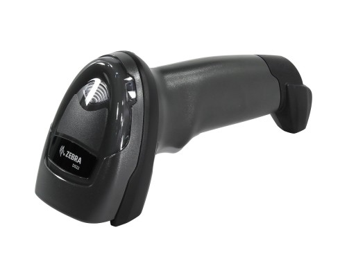 [Сканер штрих-кодов] Zebra DS2208-SR [DS2208-SR7U2100AZW/ DS2208-SR00007ZZWW] черный {ручной лазерный сканер штрих-кода,USB KIT: DS2208-SR00007ZZWW SCANNER; CBA-U21-S07ZBR SHIELDED USB CABLE}